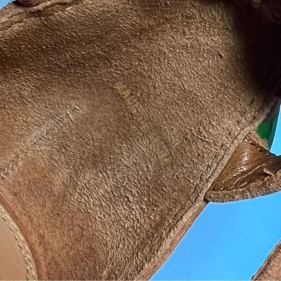 Tory Burch Bailey Braided Ankle Strap SOHO Lux Suede Espadrille Wedge Sandals 9 - Picture 13 of 13